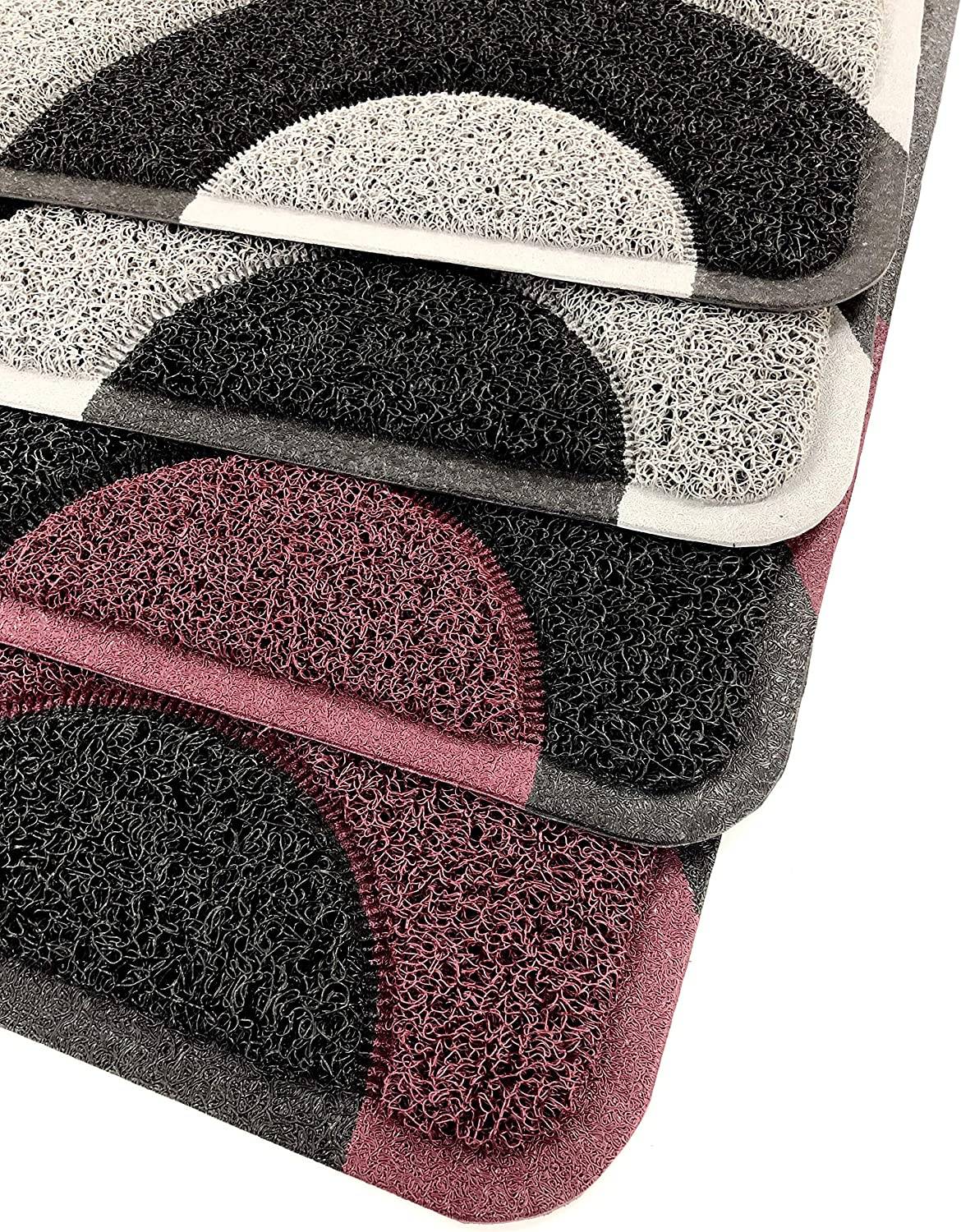 Geo Circle Spaghetti Doormat 90x60cm