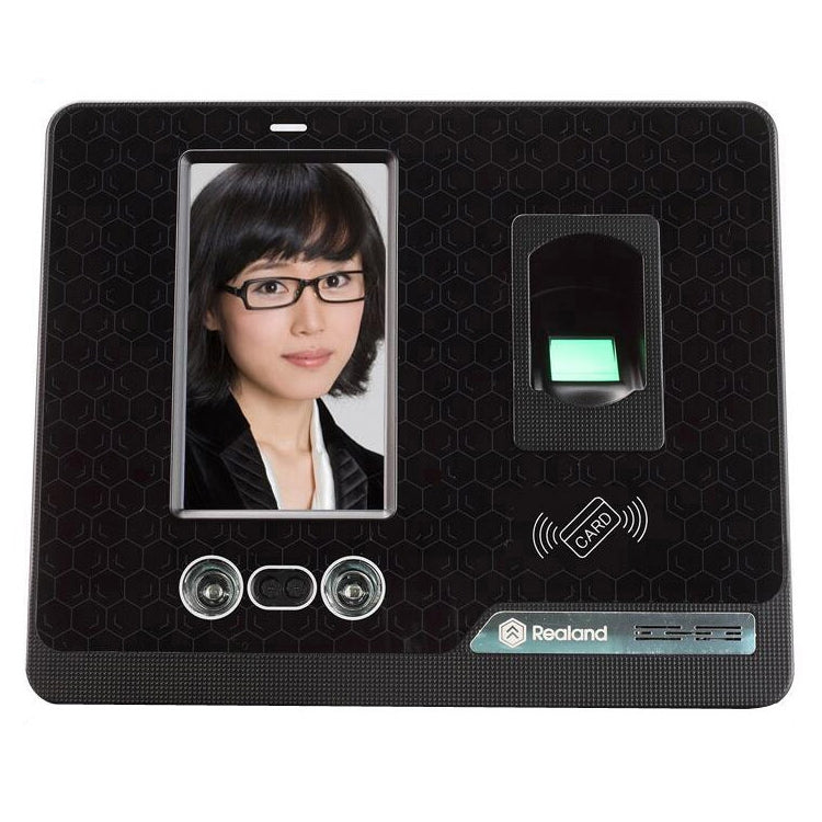 Realand G505 4.3 inch Color TFT Touch Screen Face Fingerprint WiFi Remote Time Attendance Machine, G505 G505