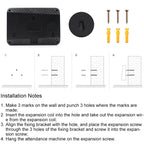 F01 Fingerprint Time Attendance Machine with 2.4 inch TFT Screen, US Plug, ACS2685EU, ACS2685UK, ACS2685US