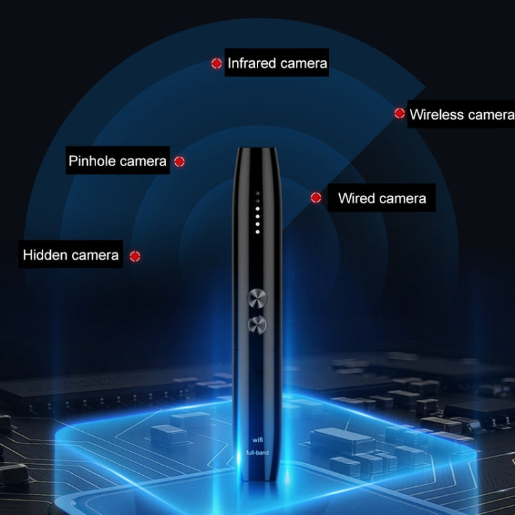 WT09 IR Camera Lens Detector Wireless Signal Detect Device Finder Anti-tracking GPS Radar Radio Frequency Detector