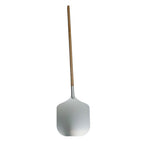 12" Aluminium Pizza Peel with Wooden Handle - Overall Length 35 Inches