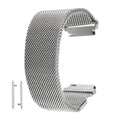 18mm Magnetic Milanese Loop Stainless Steel Magnet Closure Lock Bracelet Strap Band for Huawei Watch Band 5, Milanese Loop Milanese Loop