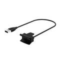 For Fitbit Alta Watch USB Charger Clip Cable with Reset Button, Length: 30cm Default Title