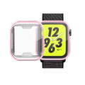 Full Coverage Plating TPU Case For Apple Watch Series 6 / 5 / 4 / Watch SE 40mm – TPU, For Apple Watch Series 6 / 5 / 4 / Watch SE 40mm, For Series 5 & 4 40mm For Series 5 & 4 40mm Pink