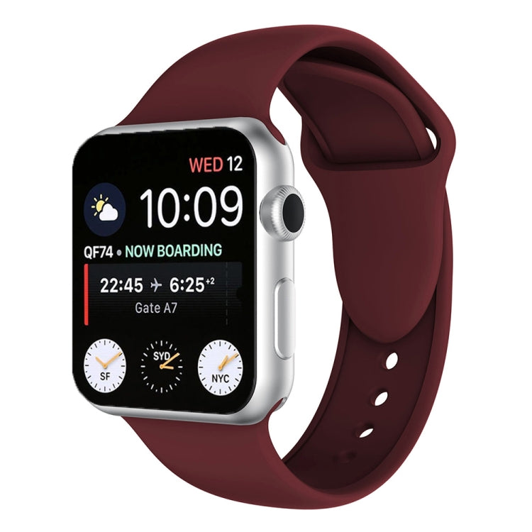 Watch Band – Silicone (42mm) Apple Watch 42mm Wine Red