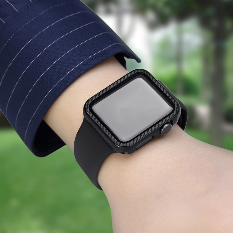 PC Carbon Fiber Frame Protection Case For Apple Watch Series 6 / 5 / 4 / Watch SE 40mm, For Apple Watch Series 6 / 5 / 4 / Watch SE 40mm