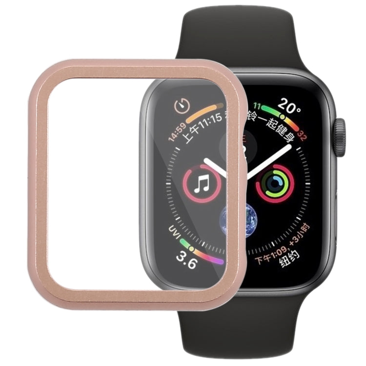 Metal Front Frame Protective Case For Apple Watch Series 6 / 5 / 4 /... For Apple Watch Series 6 5 4 Watch SE 44mm Pink