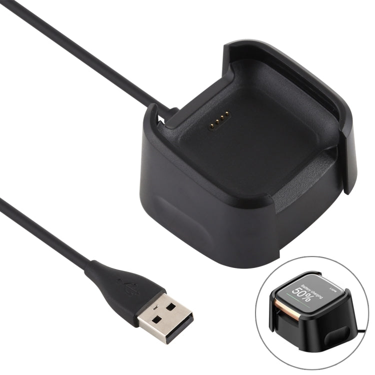For Fitbit Versa 2 Charger Charging Dock Base Stand Holder with 1m Charging Cable Default Title