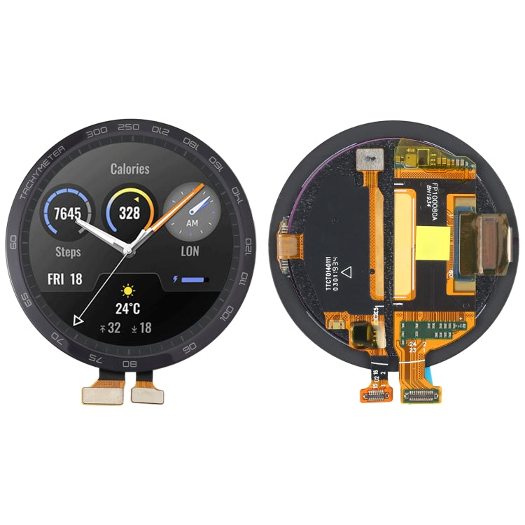 LCD Watch – Screen and Digitizer Full Assembly for Honor Magic Watch 2 46mm... for Honor Magic Watch 2 46mm