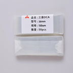 50 PCS OCA Optically Clear Adhesive for Apple Watch Series 1 / 2 / 3 38MM, For Watch Series 1 / 2 / 3 38MM