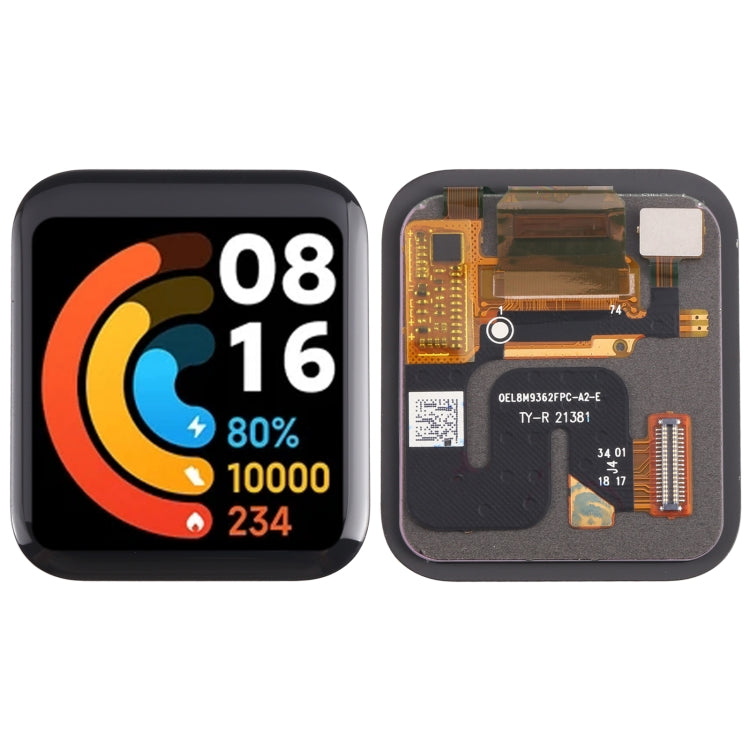 LCD Screen and Digitizer Full Assembly for Xiaomi Redmi Watch 2 – Durable Build, Easy to Use, For Xiaomi Redmi Watch 2