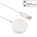 1m Type-C Universal Portable Magnetic Wireless Charger for Apple Watch Ultra & Ultra 2 & Series 9 & 8 & 7 & 6 & 5 & 4 & 3 & 2, 1m 1m