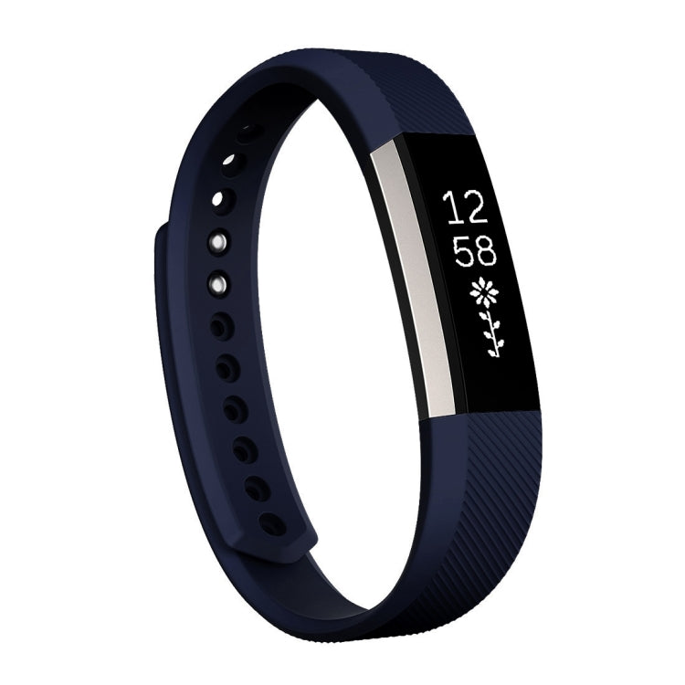 Watch Band – Silicone (Fitbit Alta Watch Oblique) Dark Blue