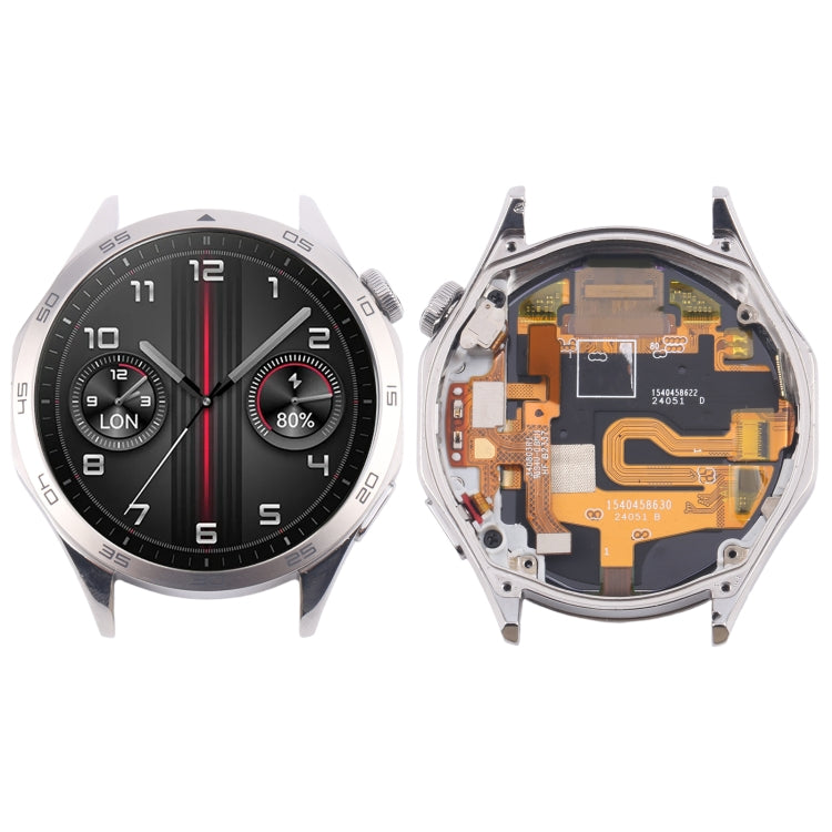 For Huawei Watch GT 4 46mm Original LCD Screen with Frame, For Huawei... For Huawei Watch GT 4 46mm(Original) Silver