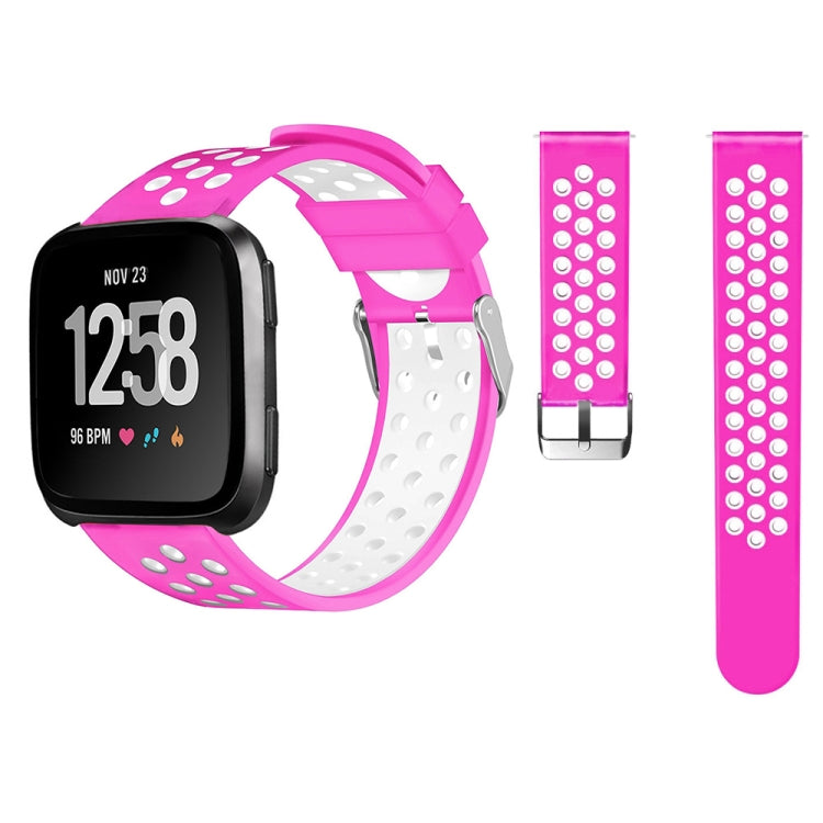 Watch Band – Silicone (Fitbit Versa Simple Fashion) Magenta