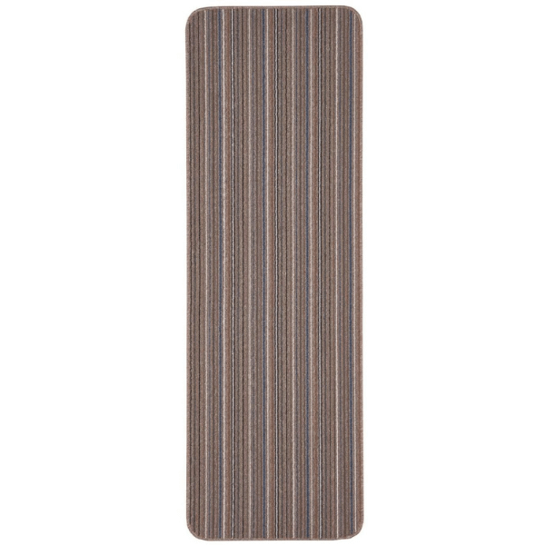 Mocha & Blue Washable Mat 67X200 cm