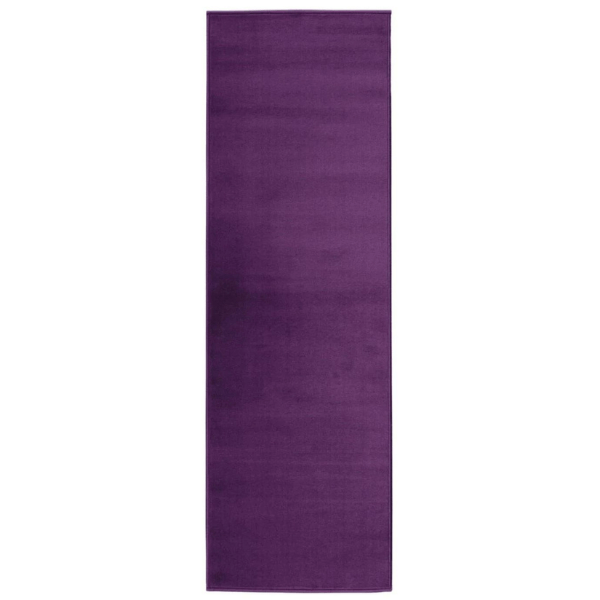 Maestro Solid Purple Rug 67X200 cm