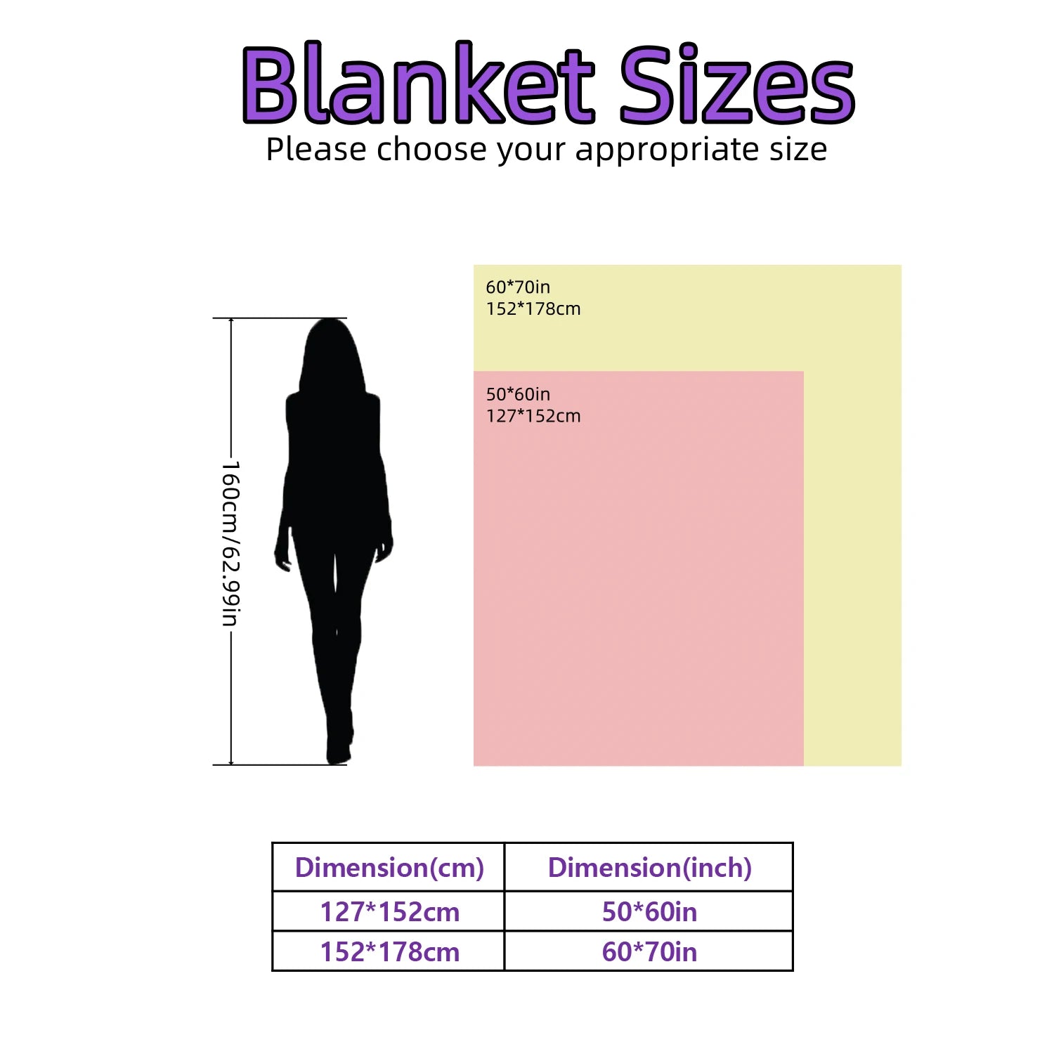 Faux Rabbit Fleece Throw Blanket | Soft & Warm | 100% Polyester