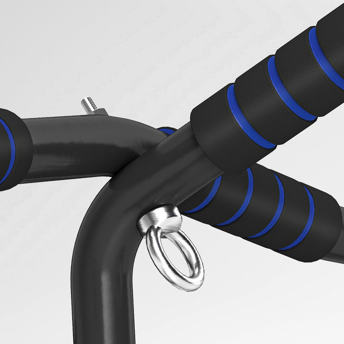 Multi-Grip Pull Up Bar, Chin Up Bar Doorway with Non-Slip Grips