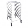 Aluminum Sheet Pan 10 Tier Rack Trolley Default Title