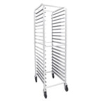 Aluminum Sheet Pan Rack Trolley - 20 Tier Trolley Default Title