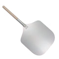 12" Aluminium Pizza Peel with Wooden Handle - Overall Length 25 Inches Default Title