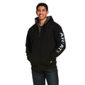 Ariat P17780 Rebar All-Weather Full Zip Work Hoodie Sweatshirt Black