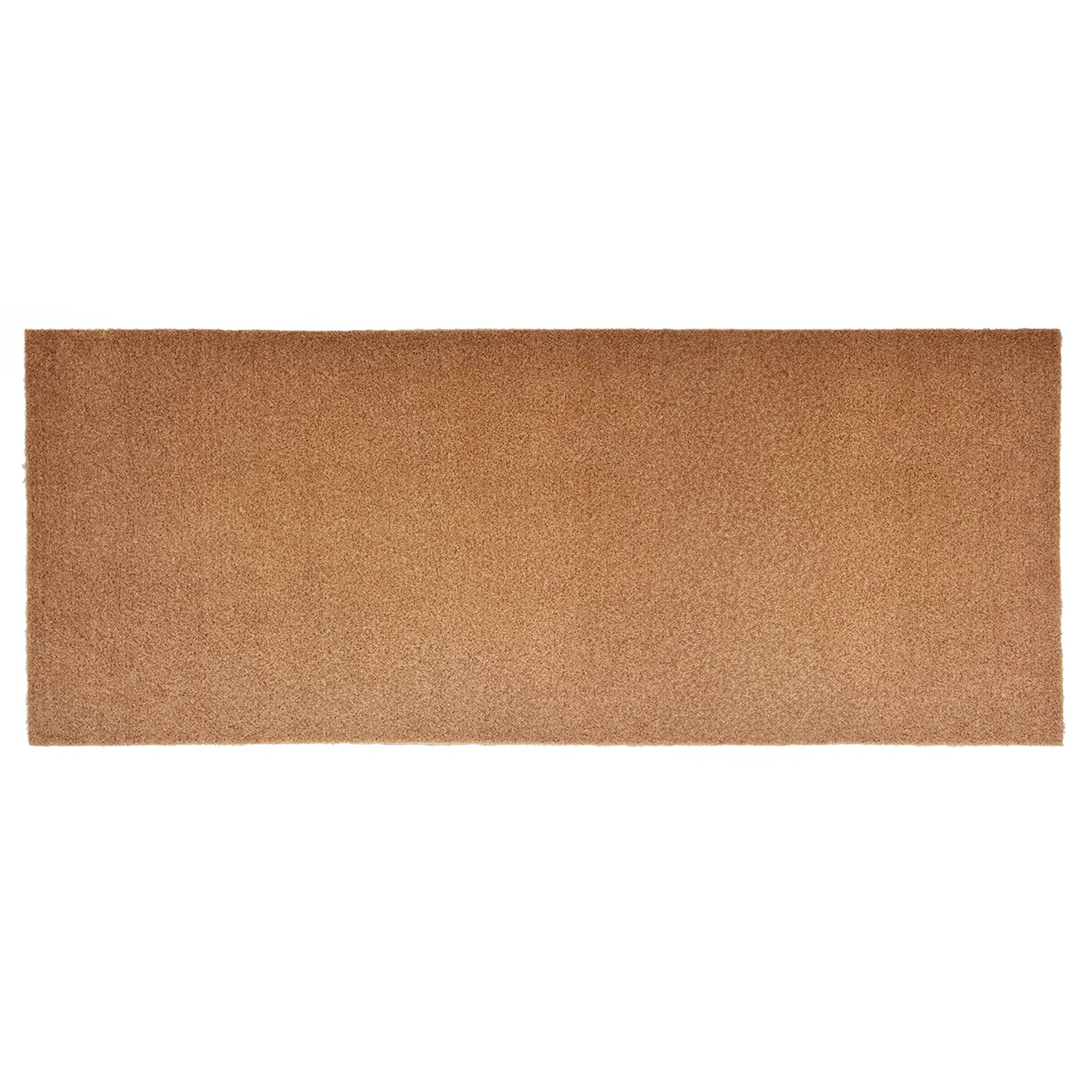 Non-Shed Synthetic Coir Kitchen and Hallway Runner Rug
