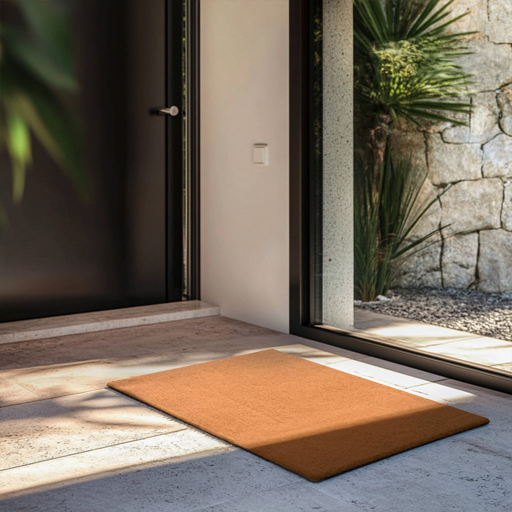 Non-Shed Synthetic Coir Large Rug