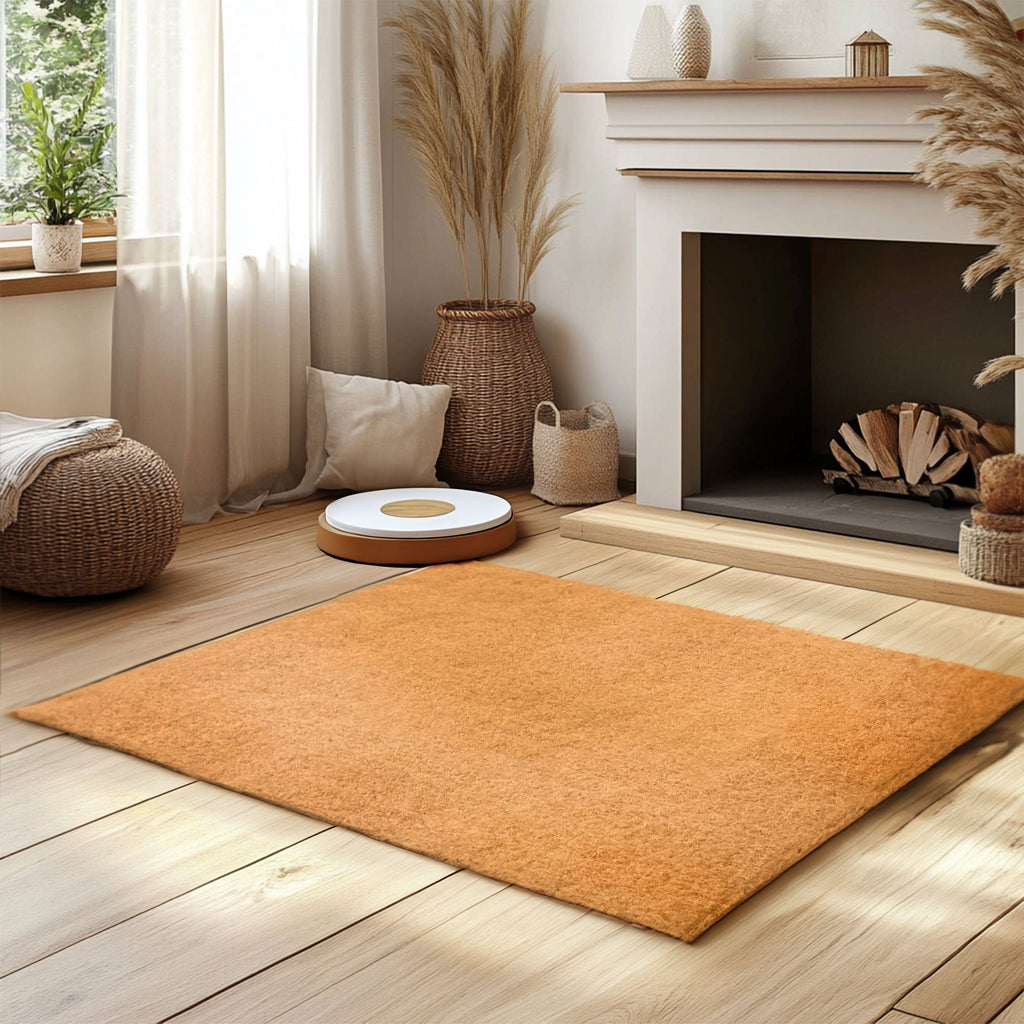 Non-Shed Synthetic Coir Large Rug