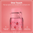 Leak Proof Kids' Water Bottle, Recyclon, Ladybugs, 350ml (12oz)