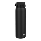 Leak Proof 1 Litre Thermal Water Bottle, Insulated, Black, 1L
