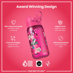 Leak Proof Kids Water Bottle, Recyclon, Kittens, 350ml (12oz)