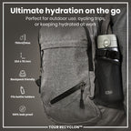 Bottle, Recyclon, Grey, 750ml