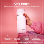 Leak Proof Kids Water Bottle, Stainless Steel, Lilac Dusk, 400ml (13oz)