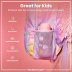 Leak Proof Kids Water Bottle, Recyclon, Rainbows, 350ml (12oz)
