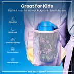 Leak Proof Kids Water Bottle, Recyclon, Flamingos, 350ml (12oz)