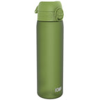 Leak Proof Slim Water Bottle, Recyclon, Khaki Green, 500ml (18oz)