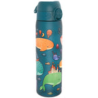 Leak Proof Slim Water Bottle, Recyclon, Whales, 500ml (18oz)