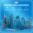 Leak Proof Kids Water Bottle, Recyclon, Sea Turtle, 350ml (12oz)