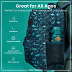 Leak Proof Slim Thermal Steel Water Bottle, Insulated, Automobiles, 500ml (17oz)