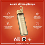 Leak Proof 1 litre Water Bottle, Recyclon, Desert, 1L