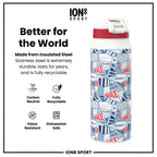 MotoGP x ION8 Insulated Steel Water Bottle, MotoGP Street, 750ml (24oz)