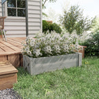 Wooden Garden Raised Bed Planter Grow Containers Pot, 100x36.5x36cm