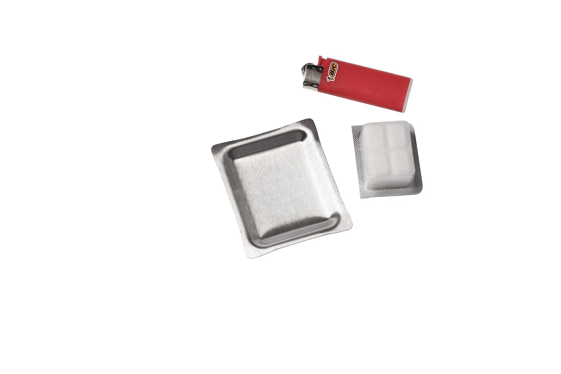 BE Bushbox Fuel Tray (Stainless / Titanium)