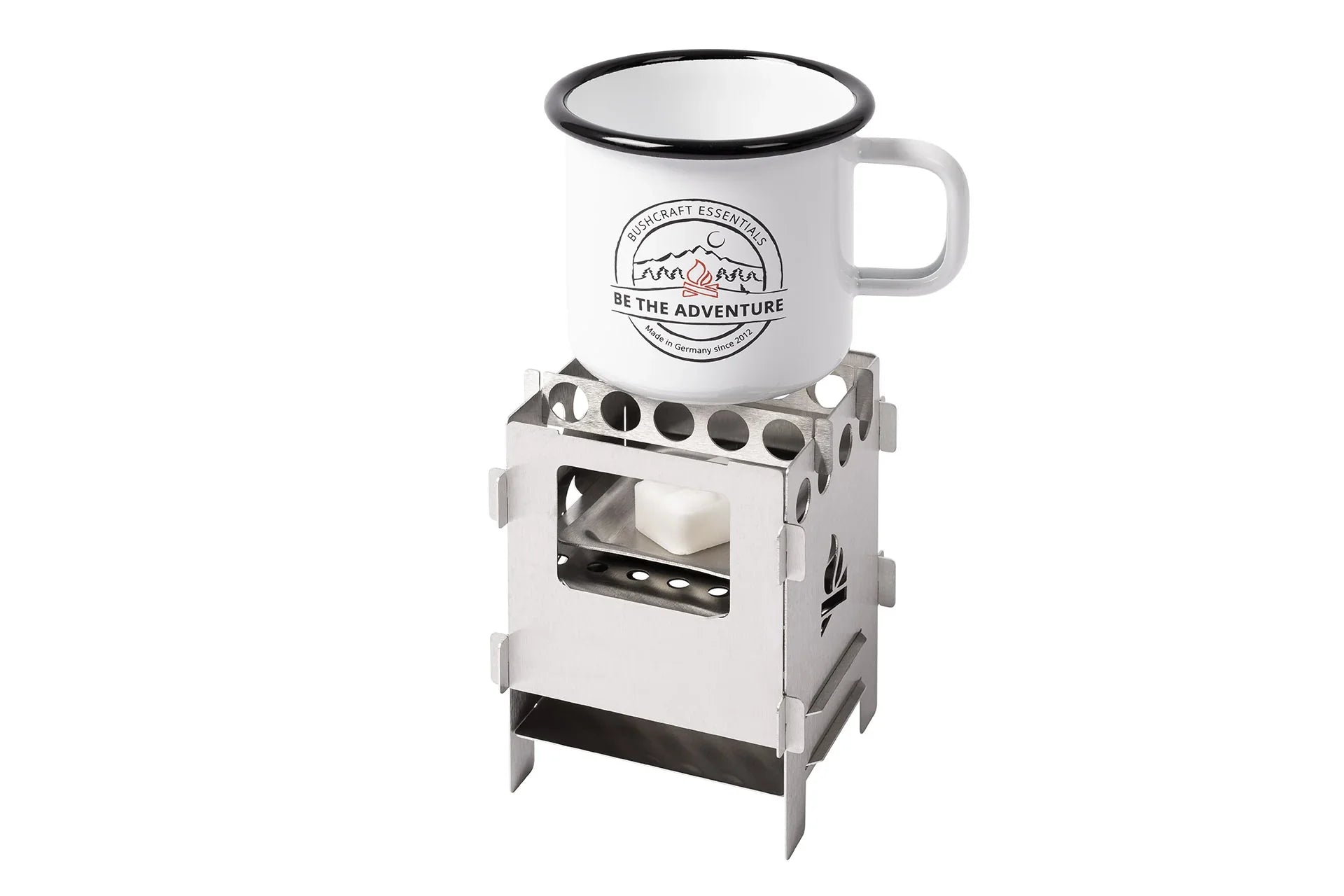BE Bushbox Fuel Tray (Stainless / Titanium)