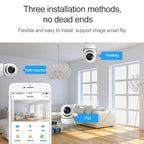 SECTEC IL-HIP291-2M-AI Intelligent Tracking Monitor Mobile Phone Remote Wireless Network Wifi Camera Cloud Storage Intelligent Shaking Head Network Camera, White