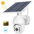 T16 1080P Full HD 4G (US Version) Network Monitoring Solar Powered Camera, Support PIR + Radar Alarm, Night Vision, Two Way Audio, TF Card, 4G (US Version) 4G (US Version)
