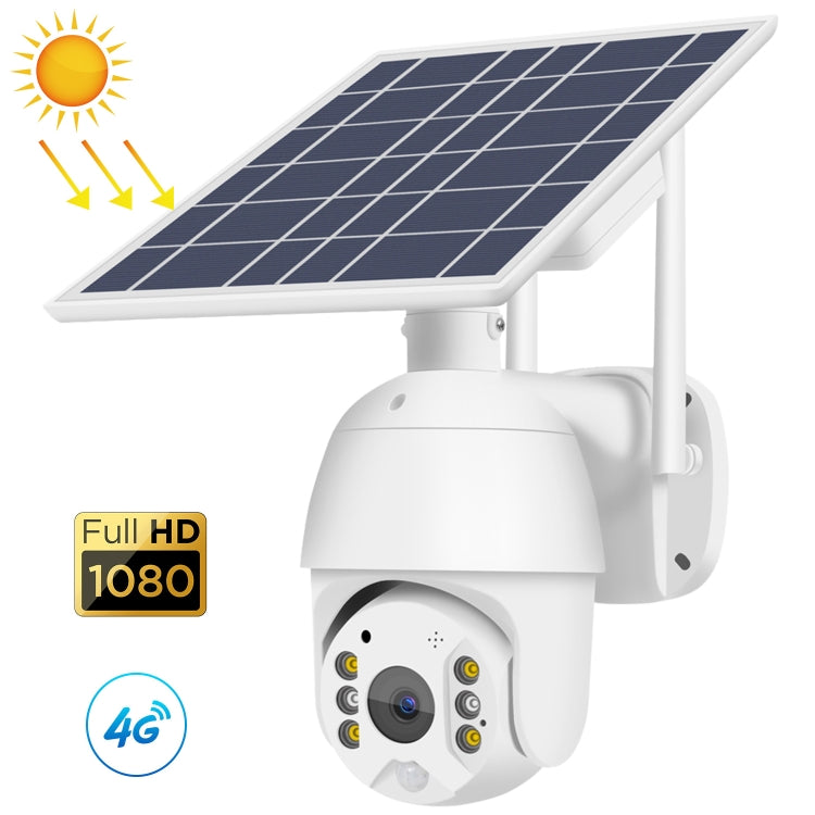 T16 1080P Full HD 4G (EU Version) Network Monitoring Solar Powered Camera, Support PIR + Radar Alarm, Night Vision, Two Way Audio, TF Card, 4G (EU Version) 4G (EU Version)