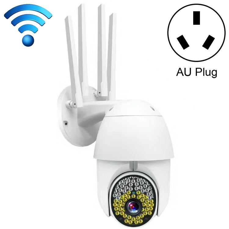 QX38 1080P WiFi High-definition Surveillance Camera Outdoor Dome Camera, Support Night Vision & Two-way Voice & Motion Detection, QX38 – Waterproof QX38 AU Plug